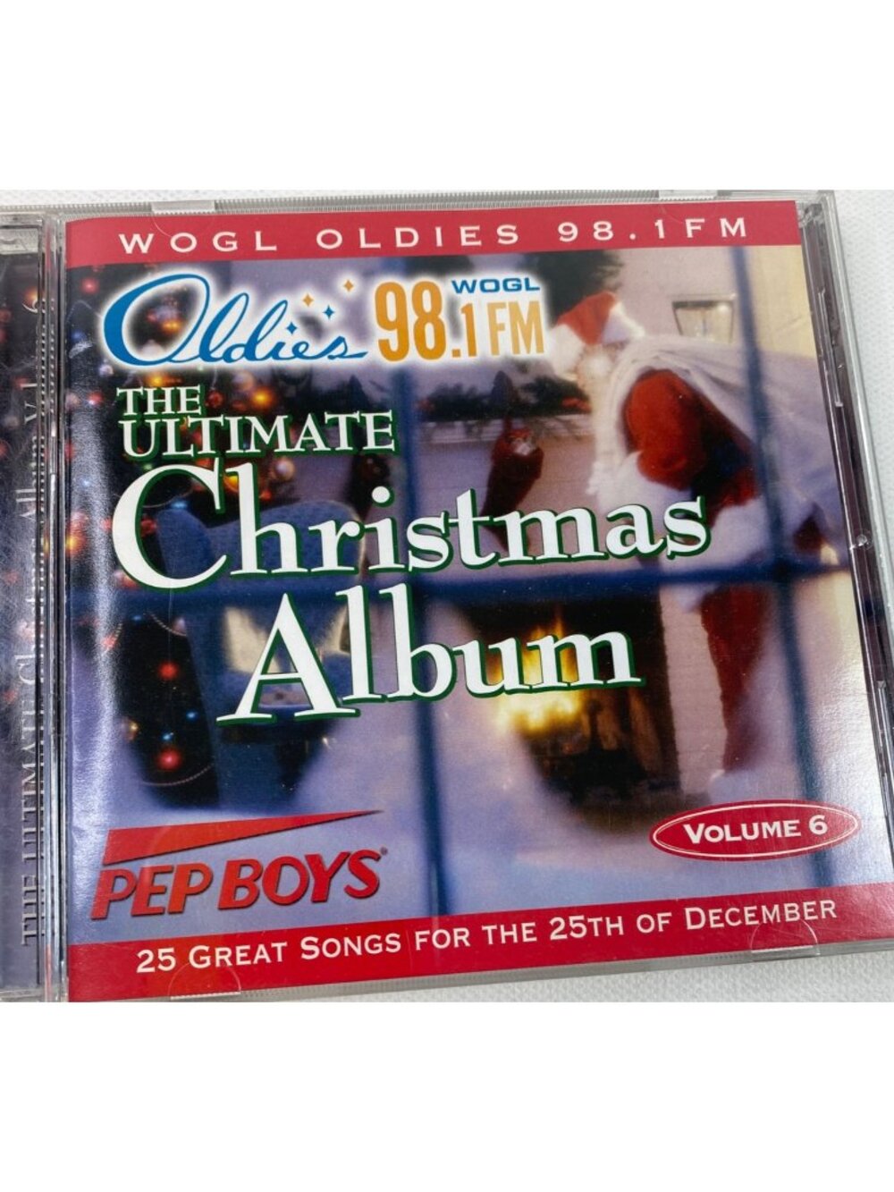 WOGL Oldies 98.1 FM Ultimate Christmas Album Volume 6 CD Compilation Pep Boys